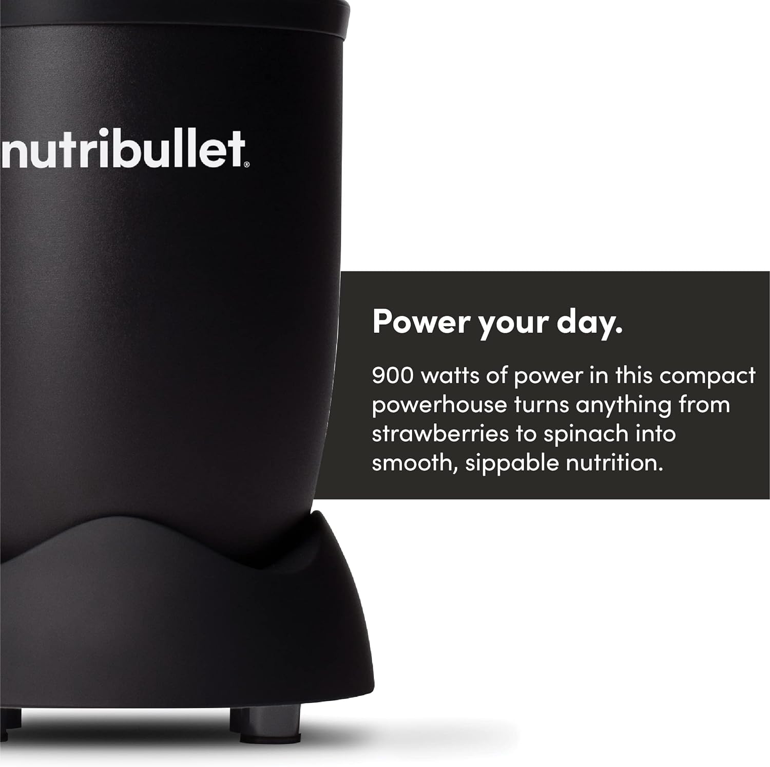 Nutribullet 900 Watts - Black - 9 Pieces