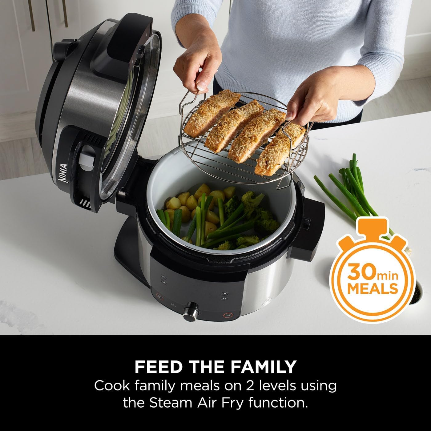 Ninja Foodi 11-in-1 SmartLid Multi-Cooker 6L Ninja Foodi 11-in-1 SmartLid Multi-Cooker 6L