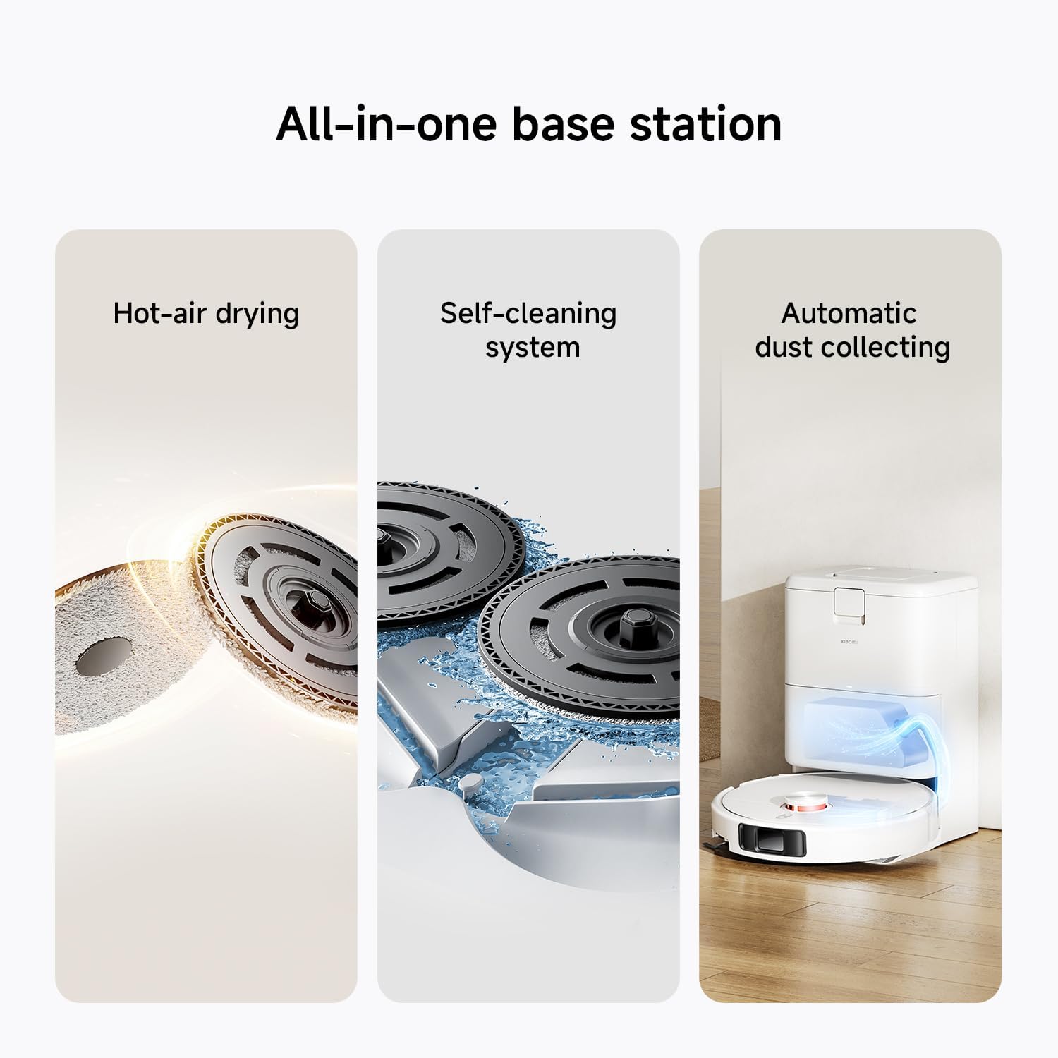 Xiaomi Robot Vacuum H50 Pro | 15000Pa AI Robot Vacuum