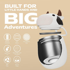 Bestie Foodie Kids Insulated Food Jar – Cute Character Lunch Container for Children