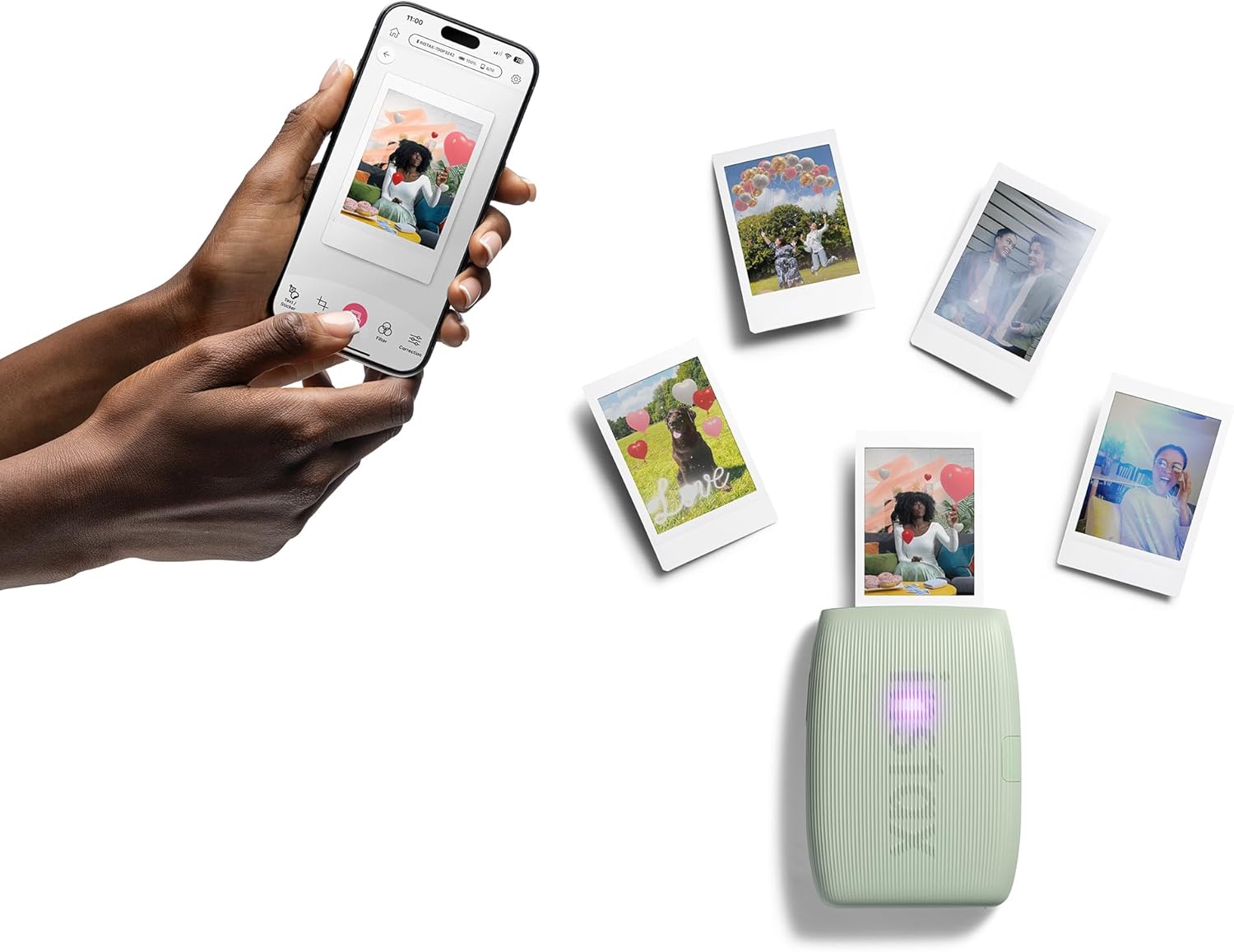 Fujifilm Instax Mini Link 3 Smartphone Printer - Green