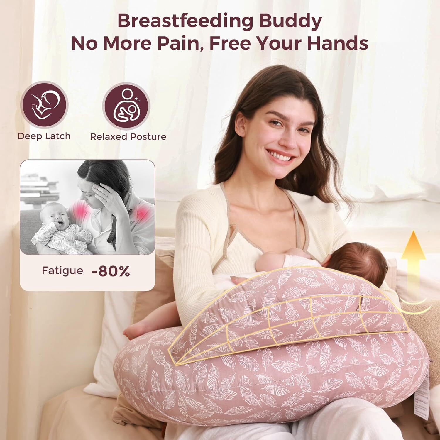 Nursing Breastfeeding pillow