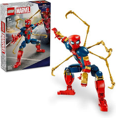 LEGO Marvel Iron Spider-Man Construction Figure , 8+