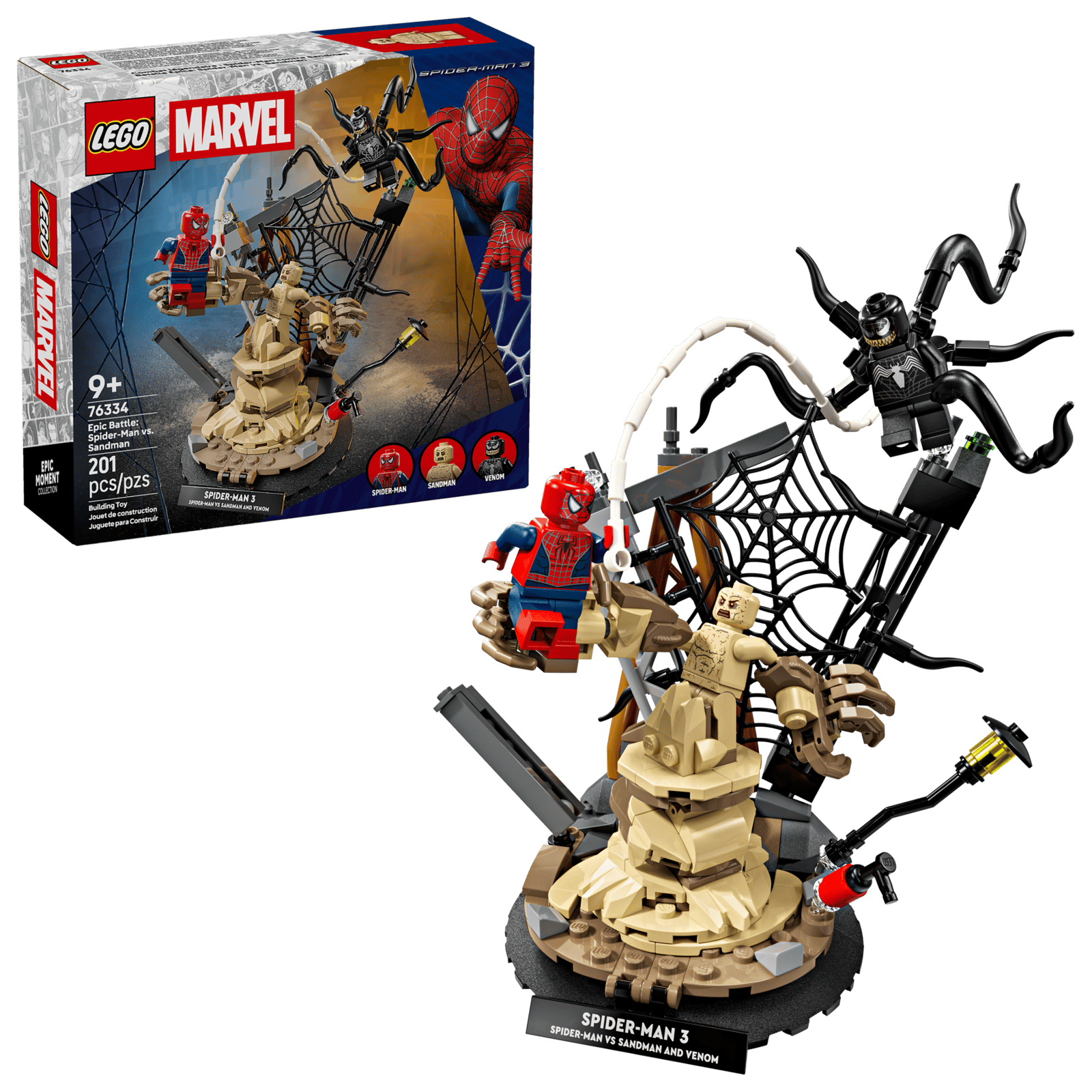 Epic Battle: Spider-Man vs. Sandman