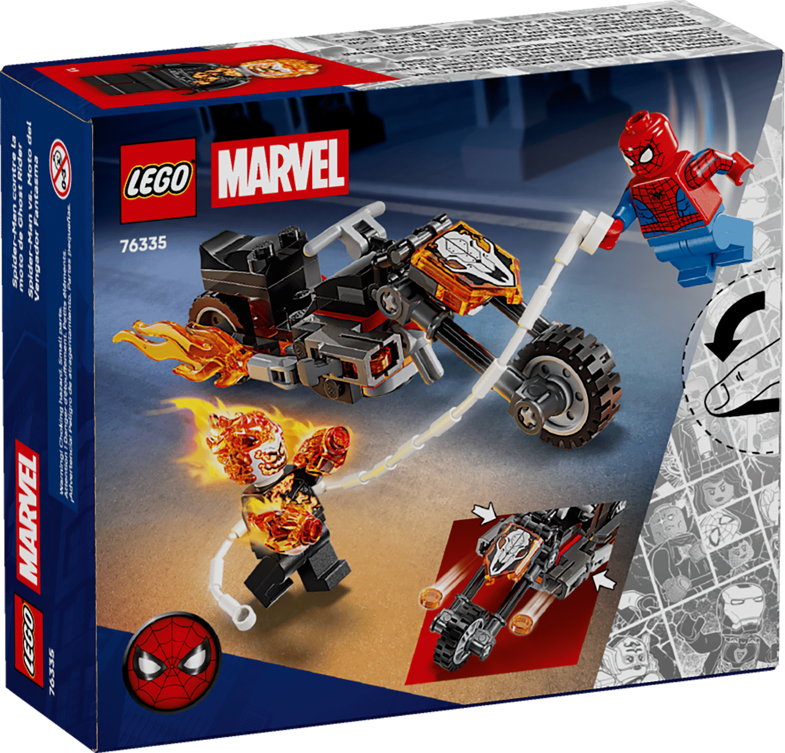 Spider-Man vs. Ghost Rider Motorcycle Spider-Man vs. Ghost Rider Motorcycle
