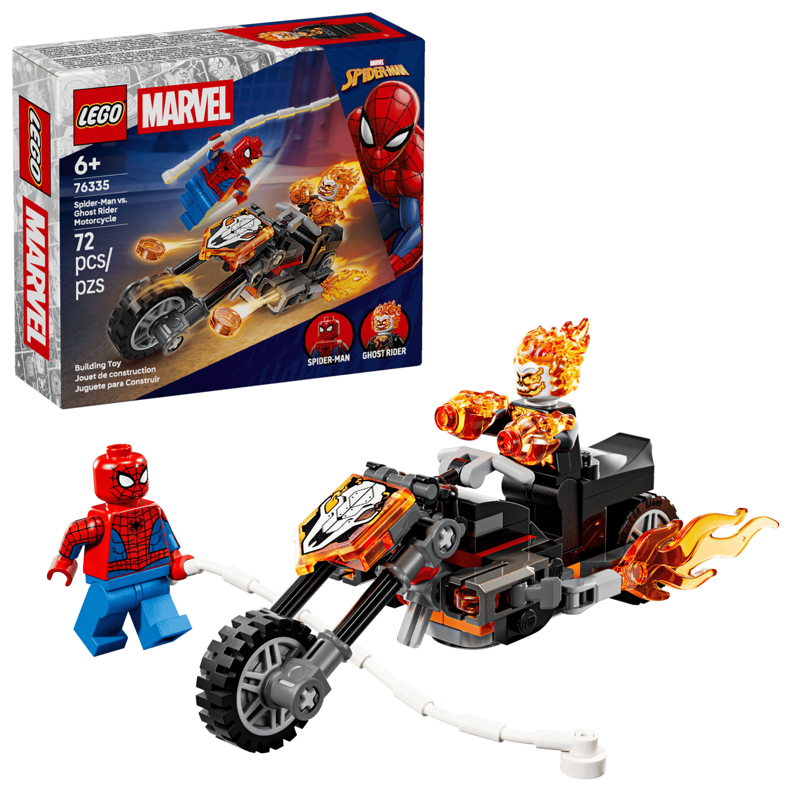 Spider-Man vs. Ghost Rider Motorcycle Spider-Man vs. Ghost Rider Motorcycle