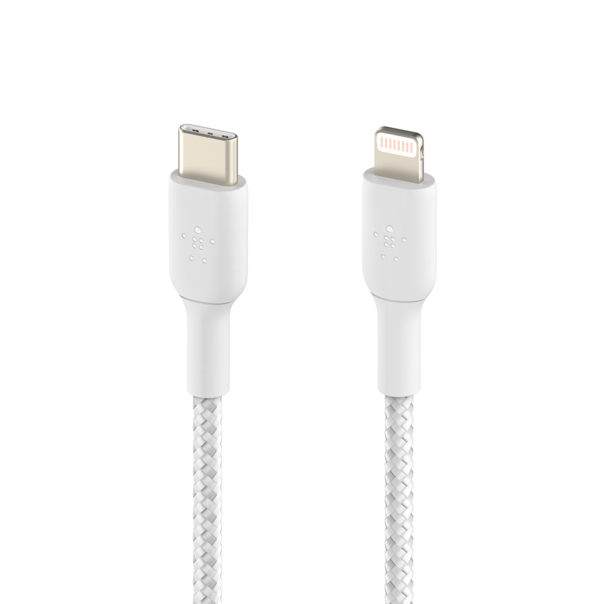 Belkin BoostCharge Pro Braided USB-C to Lightning Cable 1m - White