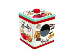 Easy Life Cookies Extra Tasty 13x14.5cm Tin Box with Window - Multicolored