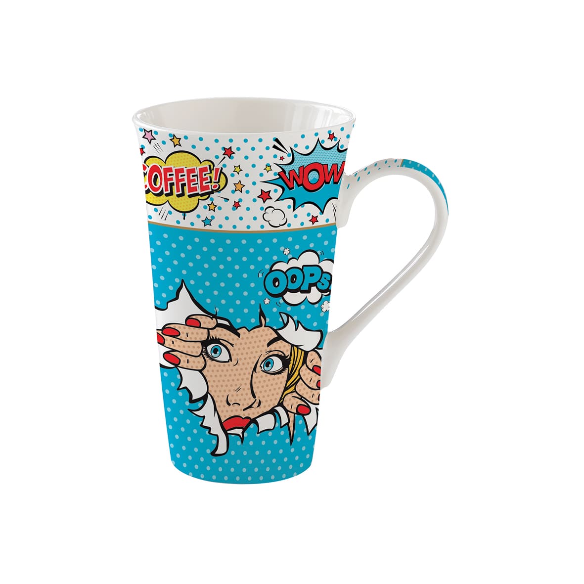 Easy Life Pop Art 600ml Mug in Box - Multicolored