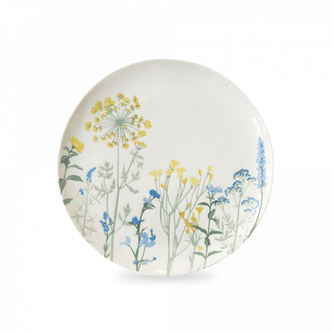 Easy Life Mille Fleurs 26cm Dinner Plate - Yellow & Blue