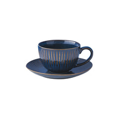Easy Life Gallery 250ml Cup & Saucer Set - Blue