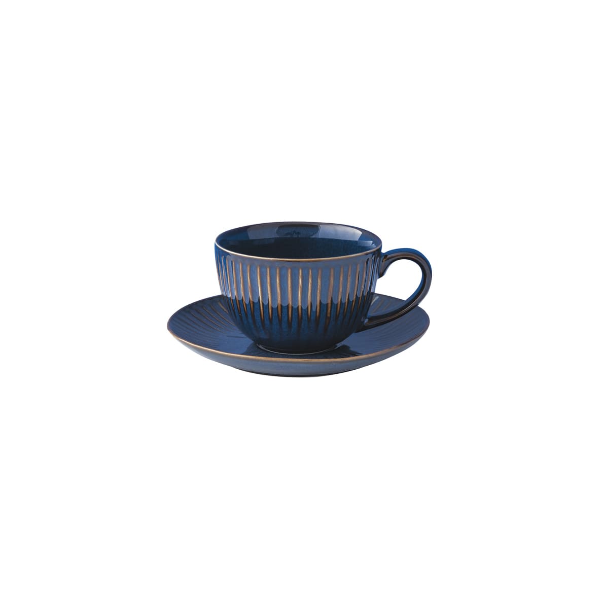Easy Life Gallery 110ml Coffee Cup & Saucer Set - Blue