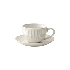 Easy Life Gallery 250ml Cup & Saucer Set - White