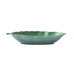 Easy Life Madagascar 30x13cm Tropical Leaf Bowl in Box - Green
