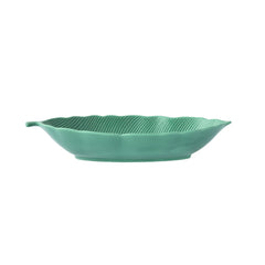 Easy Life Madagascar 26x11.5cm Tropical Leaf Bowl in Box - Light Green