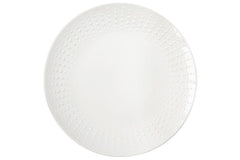 Easy Life Drops 26cm Dinner Plate - white