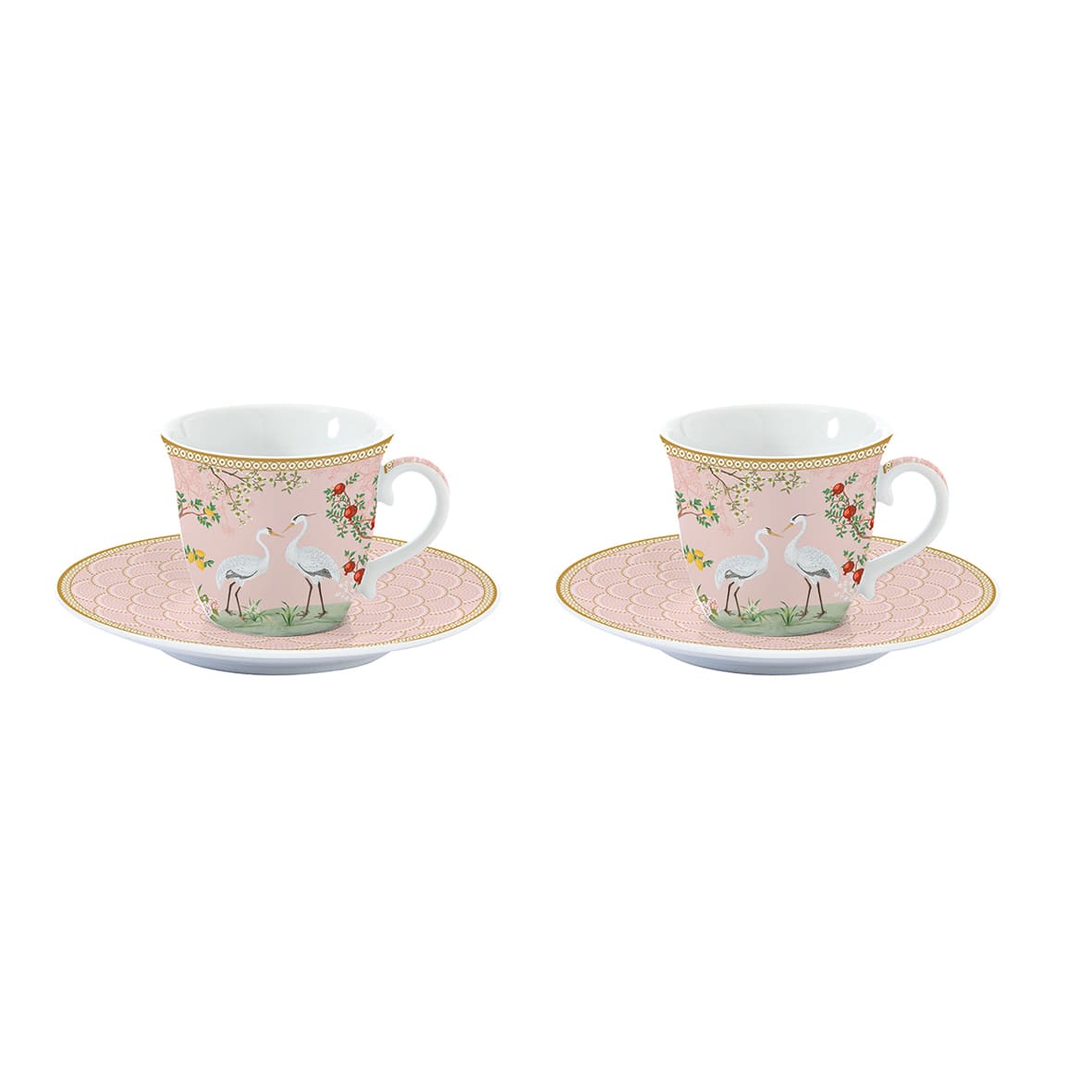 Easy Life Jardin De Reves 80ml 4-Piece Coffee Set in Box - Multicolored