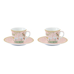Easy Life Jardin De Reves 80ml 4-Piece Coffee Set in Box - Multicolored