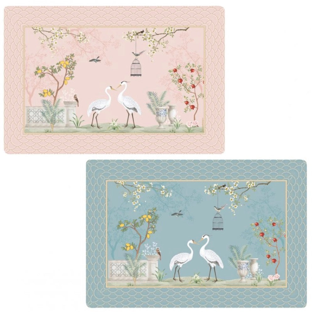 Easy Life Jardin De Reves 45x30cm Double-Sided Placemat - Multicolored