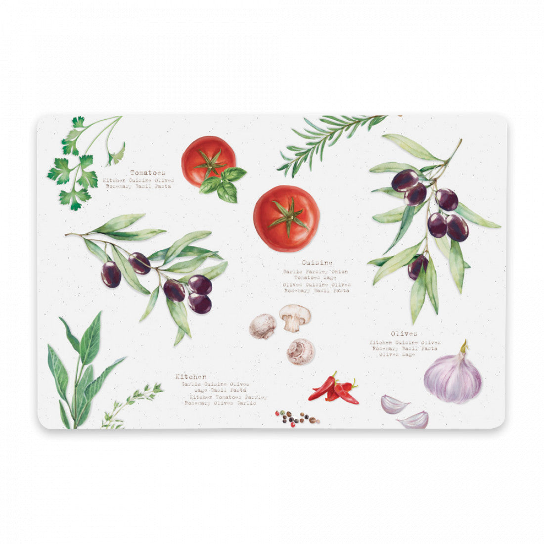 Easy Life Home & Kitchen 2-Piece 45x30cm Tablemat Set - Multicolored