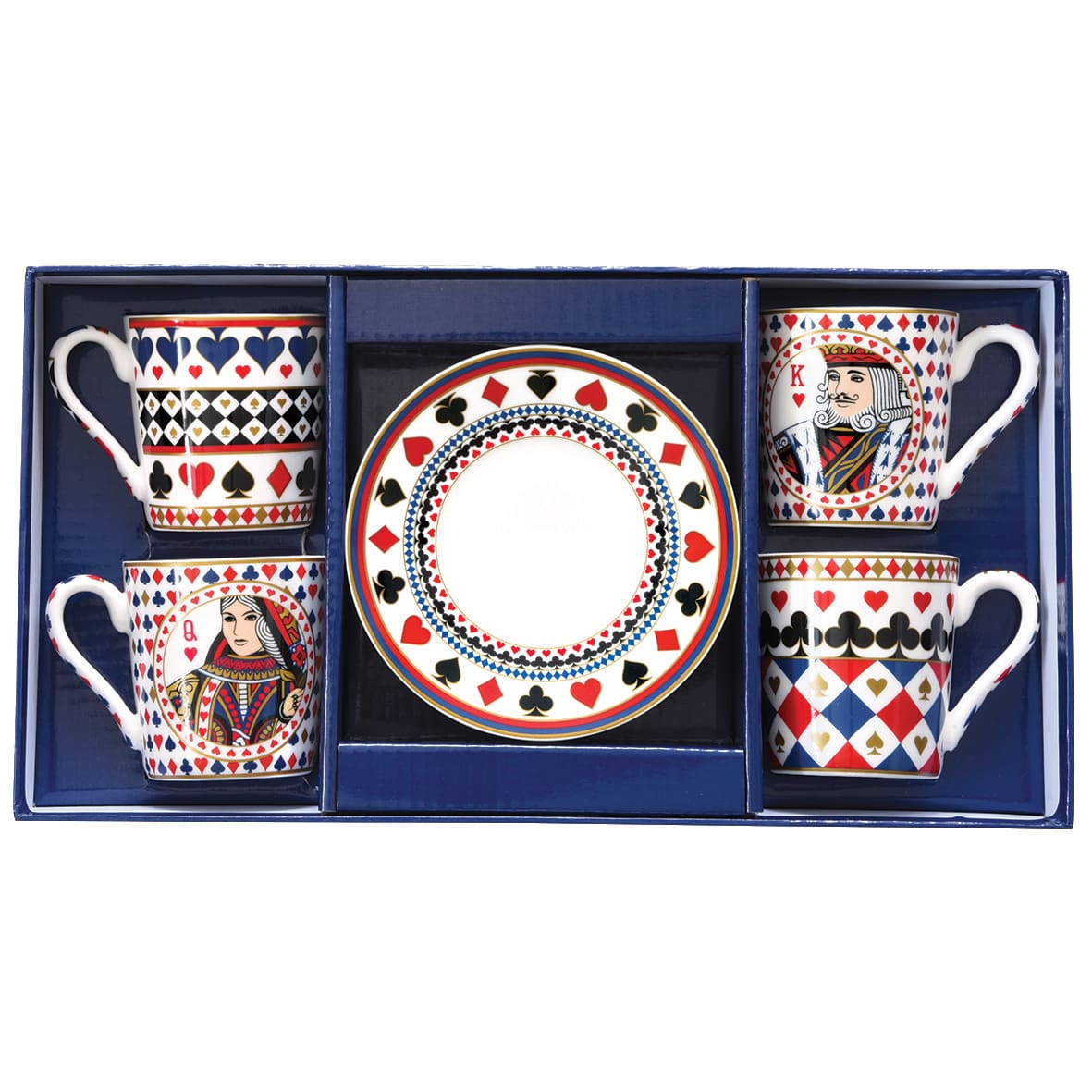 Easy Life Casino Royale 100ml 8-Piece Coffee Set in Box - Multicolored