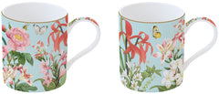 Easy Life Botanic Garden 2-Piece 350ml Mug Set in Box - Multicolored