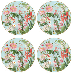 Easy Life Botanic Garden 4-Piece 19cm Dessert Plate Set in Box - Multicolored
