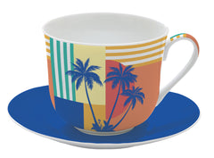 Easy Life Bahia 400ml 2-Piece Teacup Set in Box - Multicolored