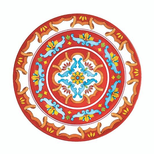 Easy Life Volterra 21.5cm Side Plate - Multicolored