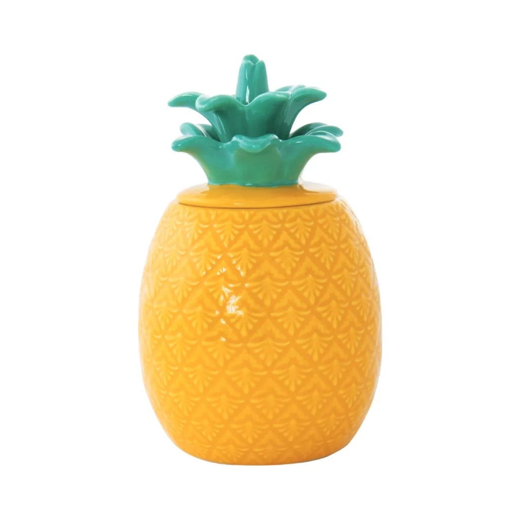 Easy Life Madagascar 18x11cm Pineapple Jar in Box - Yellow