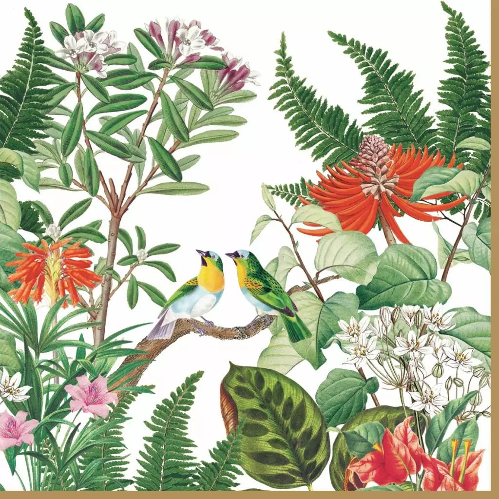 Easy Life Exotica 20-Piece Paper Napkin Set - Multicolored