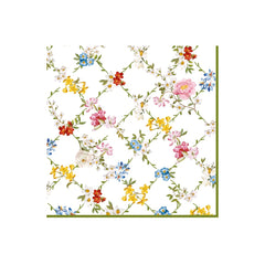 Easy Life Garden Dreams 20-Piece Paper Napkin Set - Multicolored