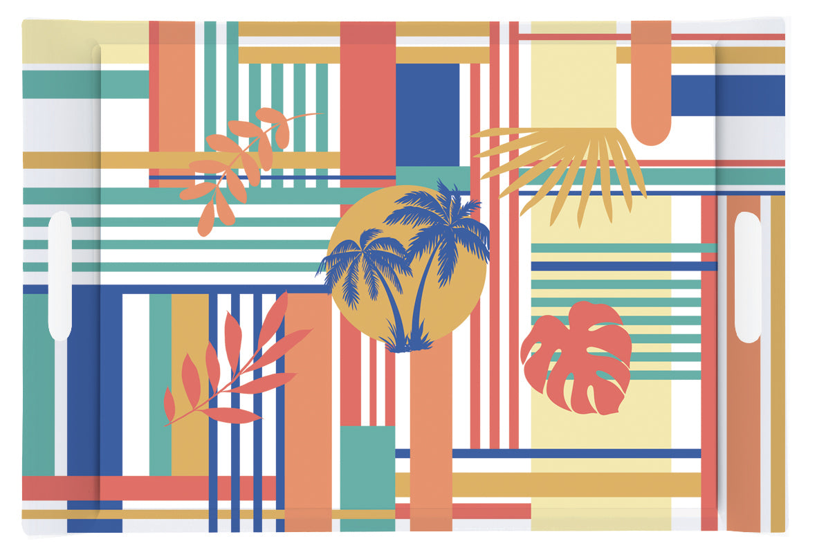 Easy Life Bahia 49x34cm Tray - Multicolored