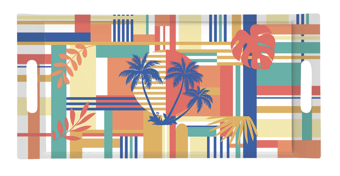 Easy Life Bahia 40x19cm Tray - Multicolored