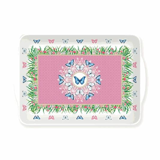 Easy Life Spring Parade 33x22cm Tray - Multicolored