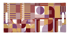 Easy Life Geometric Art 40x19cm Tray - Multicolored