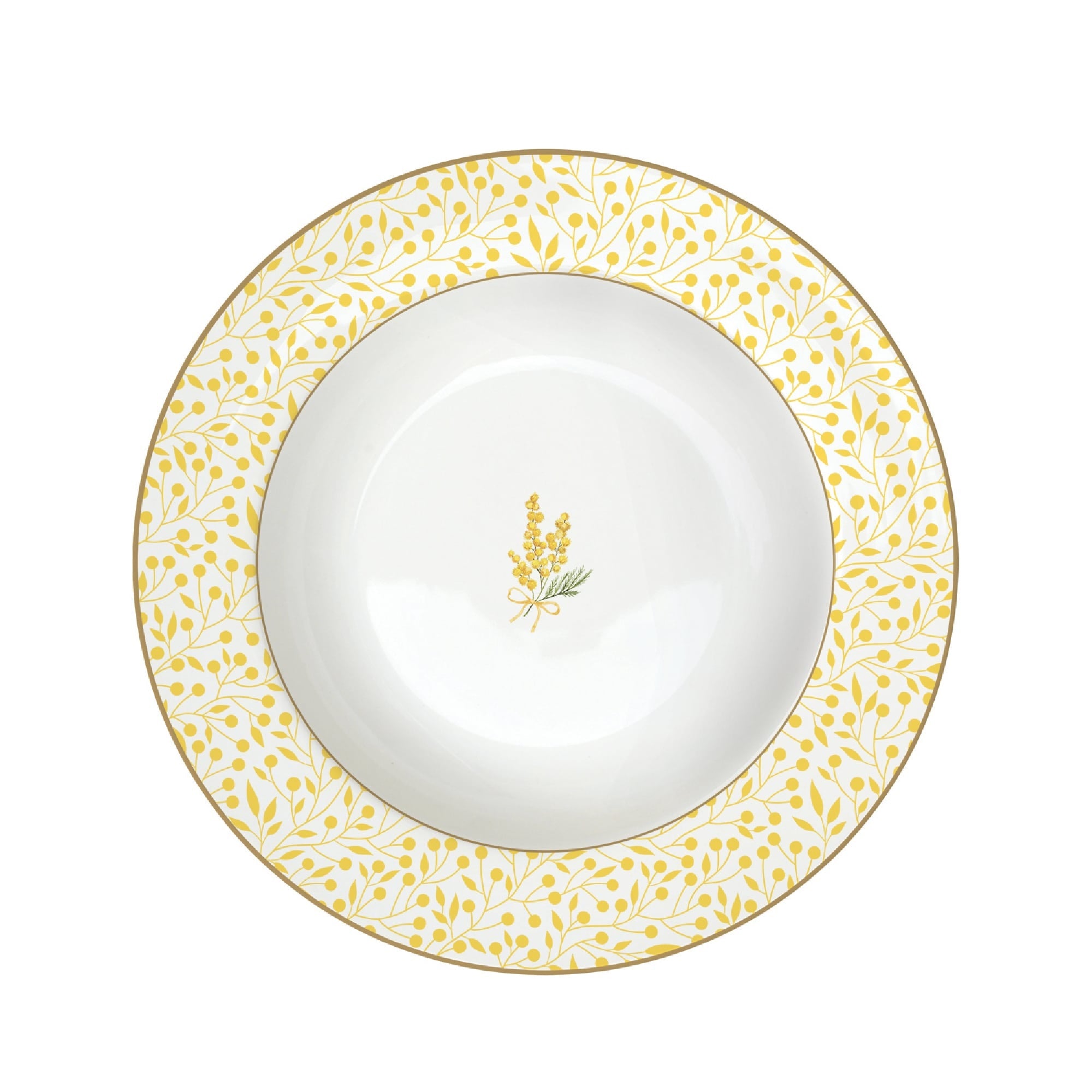 Easy Life Mimosa 21.5cm Soup Plate - Multicolored