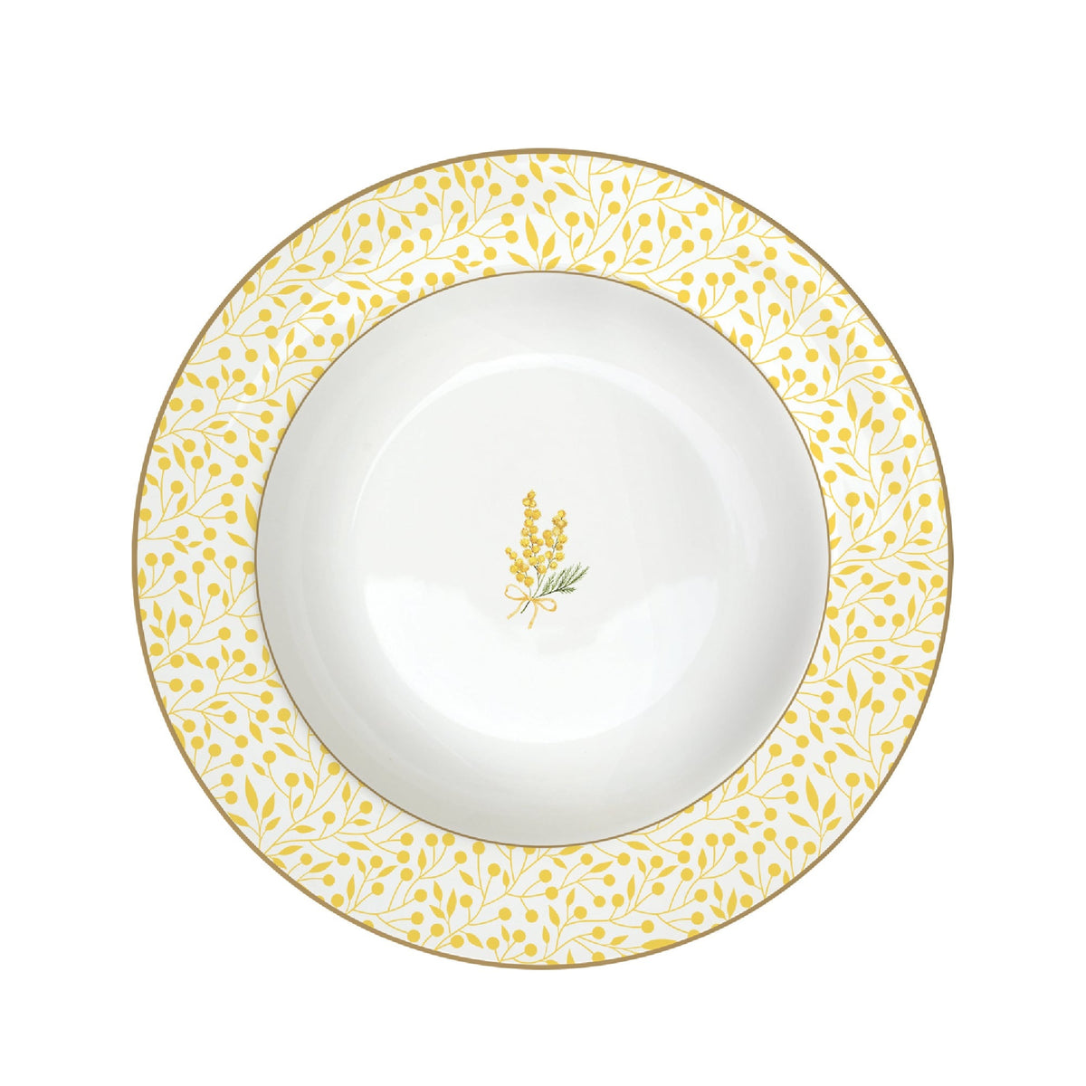 Easy Life Mimosa 21.5cm Soup Plate - Multicolored