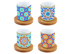 Easy Life Marrakech 8-Piece Coffee Set - Multicolored