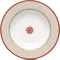 Easy Life Kashmir 21.5cm Soup Plate - Red
