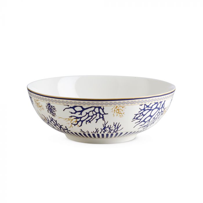 Easy Life Corallo 23cm Bowl - Blue & Gold