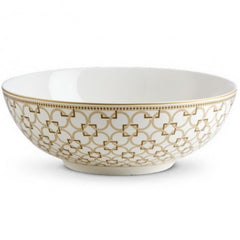 Easy Life Deco 23cm Bowl - Gold & White