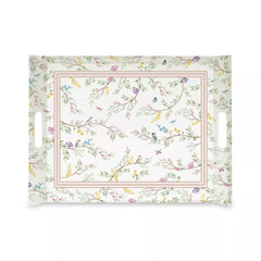 Easy Life Birds Melody 52x37cm Tray with Handles - Multicolored