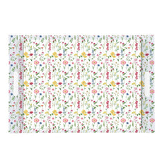 Easy Life Meadow Flowers 49x34cm Tray - Multicolored
