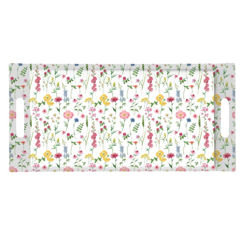 Easy Life Meadow Flowers 40x19cm Tray - Multicolored