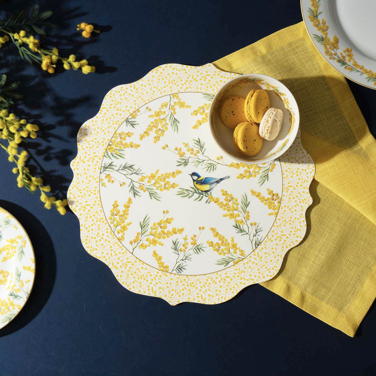 Easy Life Mimosa 2-Piece 34.5cm Placemat Set - Multicolored