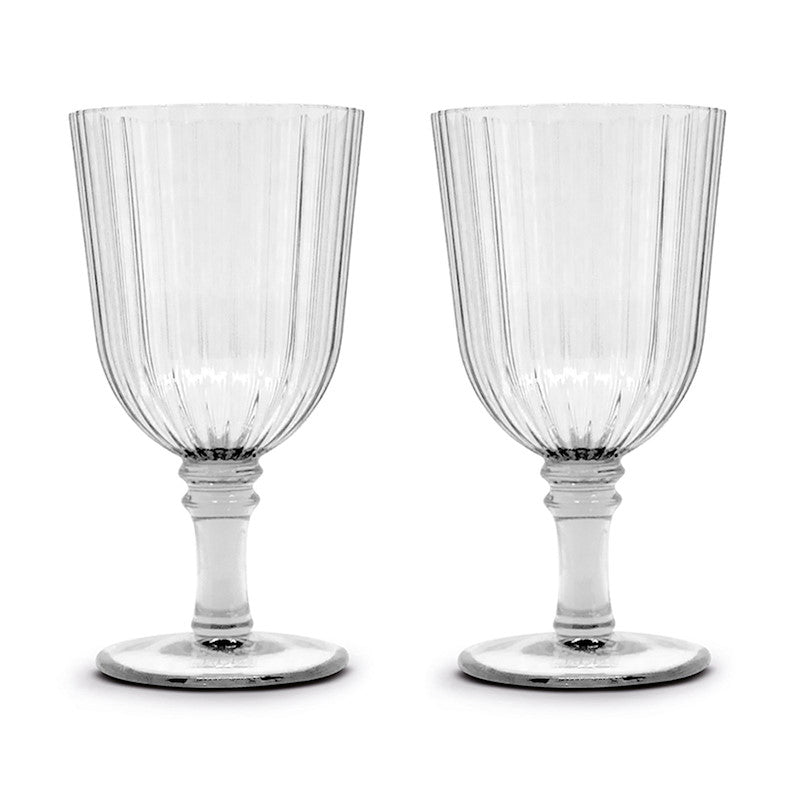 Easy Life 460ml Acrylic 2-Piece Goblet Set - Transparent