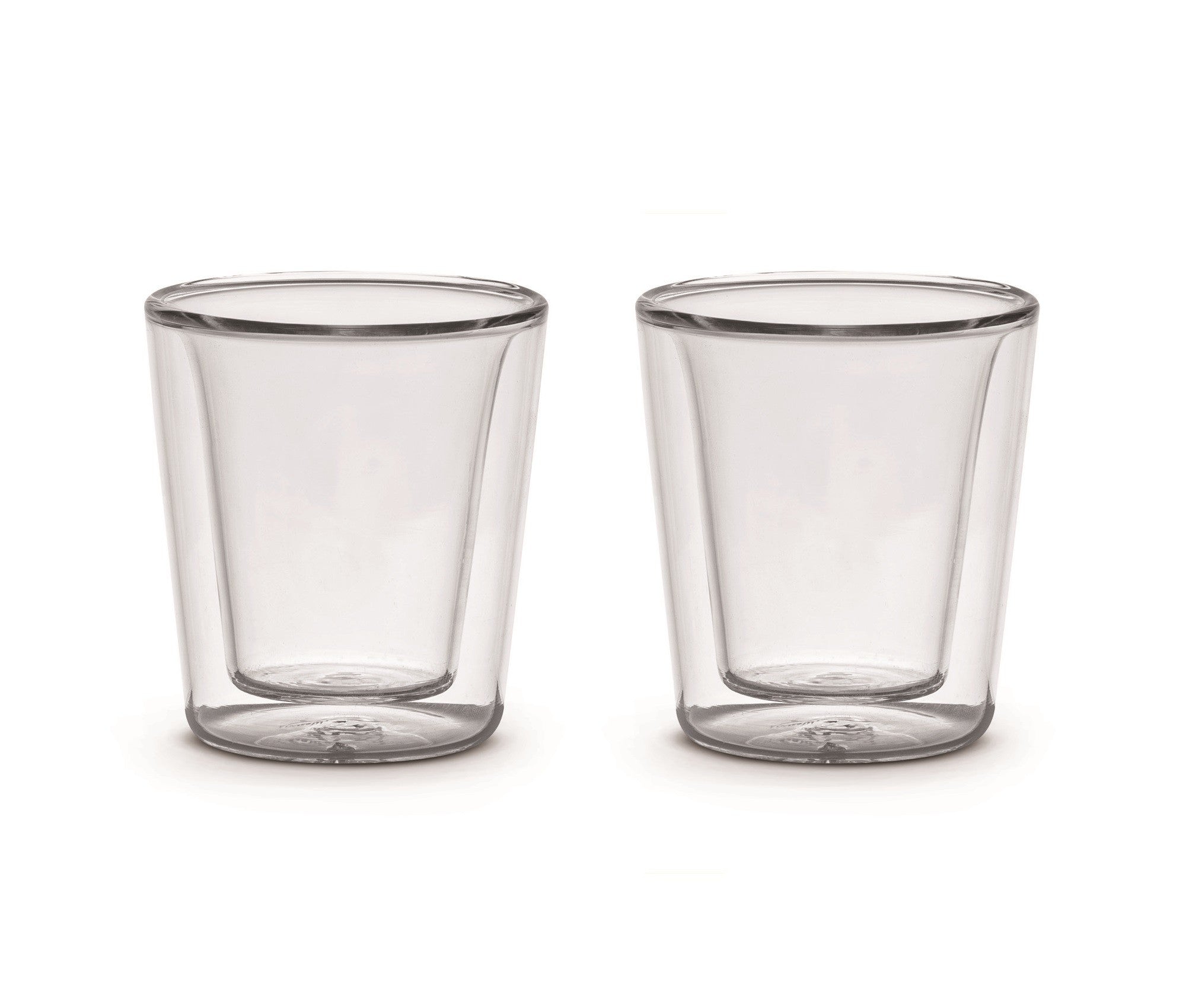 Easy Life 2-Piece 70ml Double Glass Espresso Cups