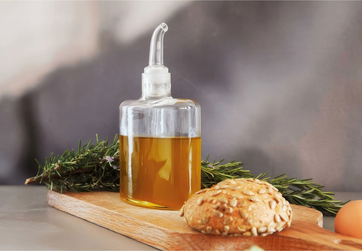 Easy Life 400ml Glass Oil/Vinegar Flask Bottle