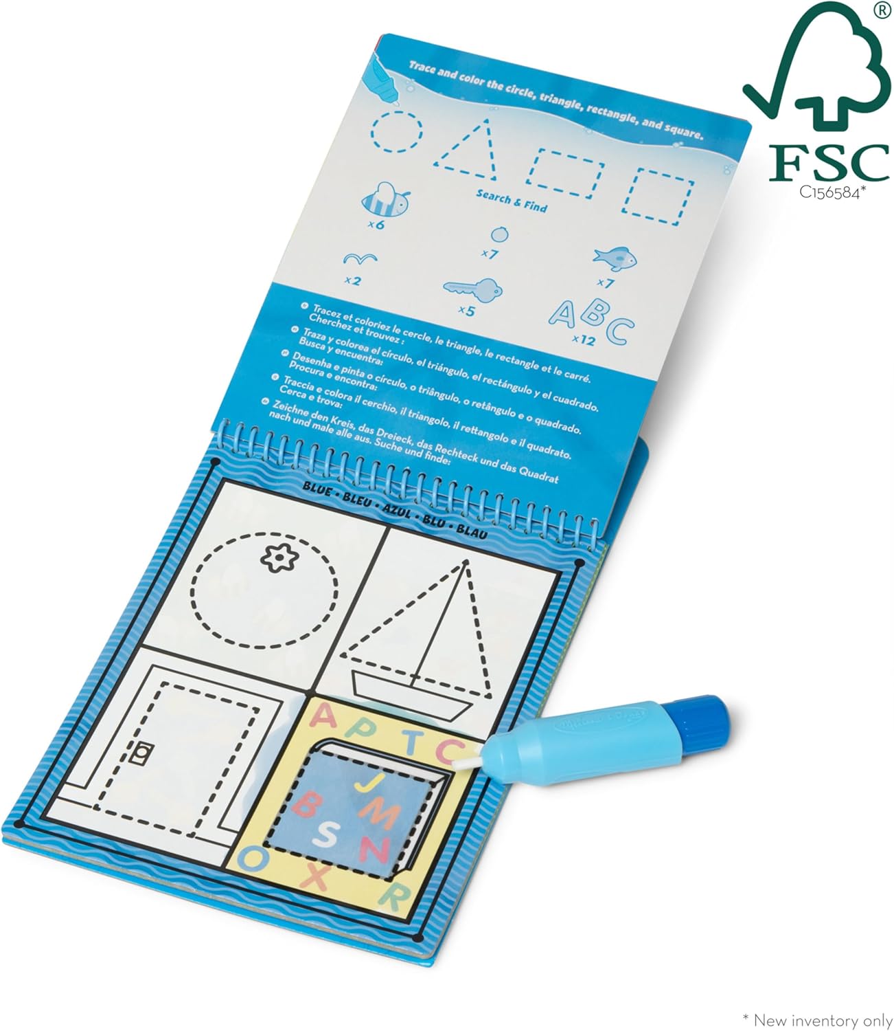 Melissa & Doug On The Go Water Wow! - Colors, Shapes